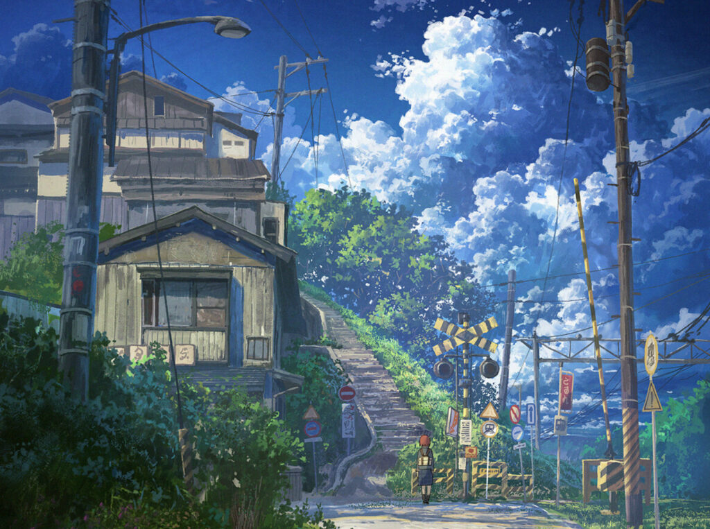 Digital artwork by Cycle Circle featuring a cybernetic figure in a dystopian cityscape, illustrating techno-organic flow