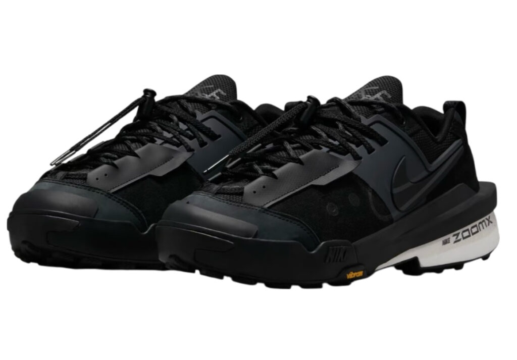 Explore the Sacai x Nike Zegamadome SP in Black Anthracite—outdoor-ready, fashion-forward, and built to turn heads