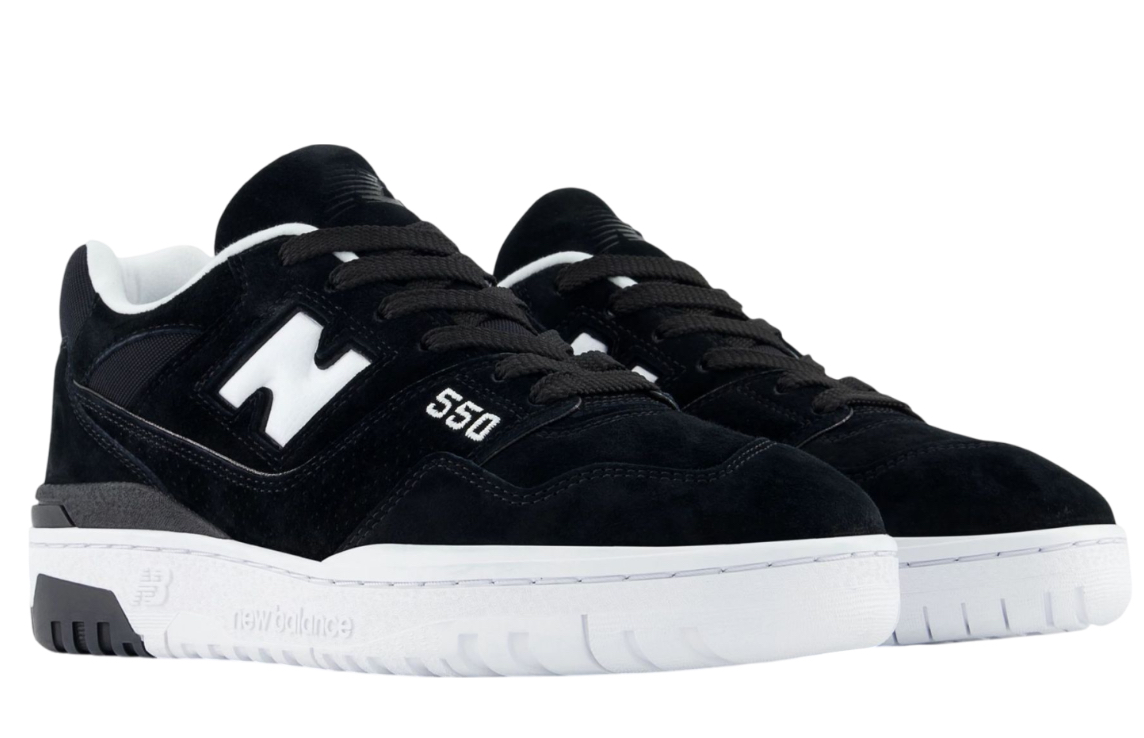 The 2025 New Balance 550 Black/White Marks a Return to Purity