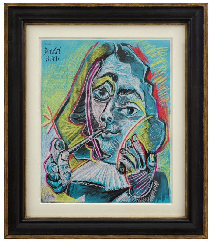 The Last Flame: Pablo Picasso’s Tête d’homme à la pipe (1971)