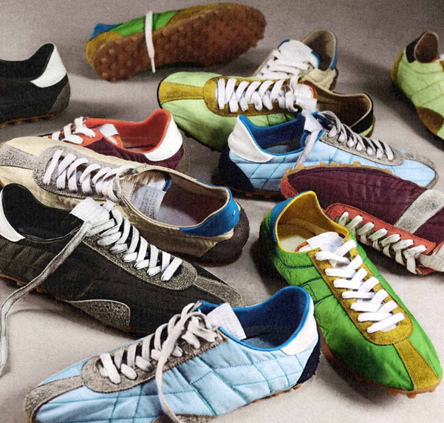 Maison Margiela Sprinters: Speed, Memory, and the Art of Ruin