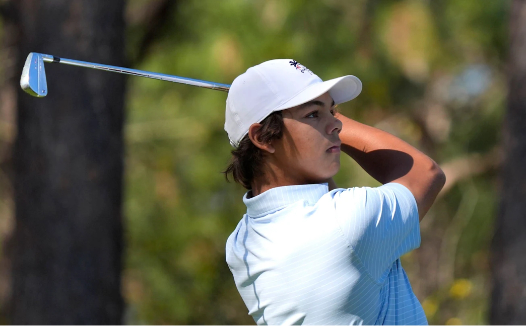 Charlie Woods Dominates in His First American Junior Golf Association Win