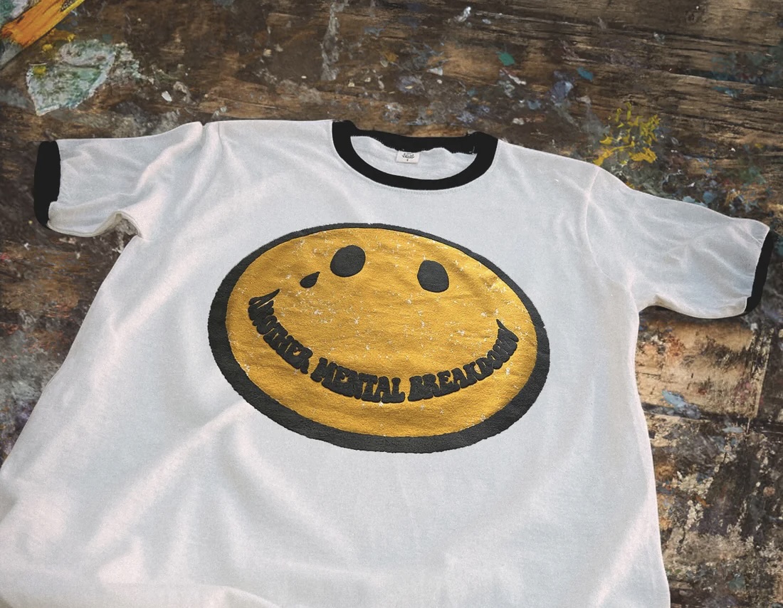 Another Mental Breakdown Tee by Sun City Rags