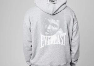 Everlast x Muhammad Ali Graffiti Hoodie featuring bold street art design and boxing-inspired graphics