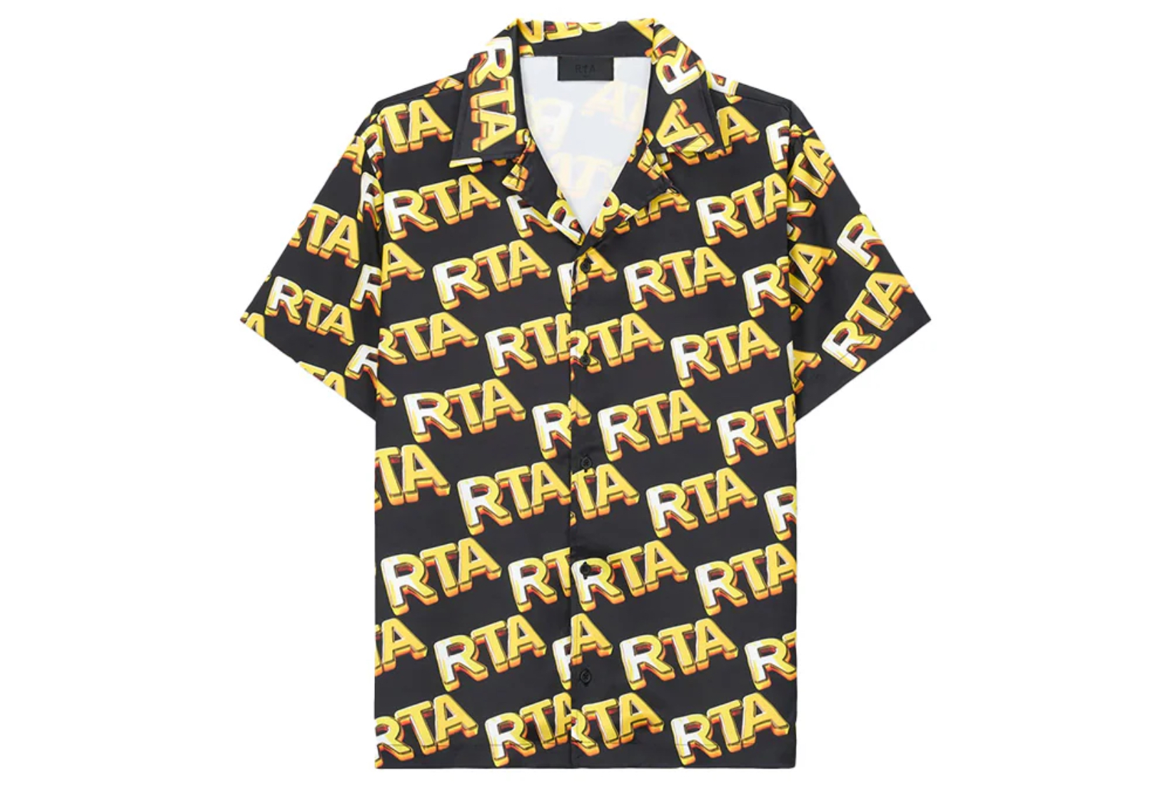 RTA’s NATHAN Button-Down in ‘Black RTA Bullion’