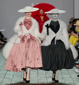 Central Saint Martins BA 2025 graduate runway, showcasing political, narrative, and avant-garde fashion collections