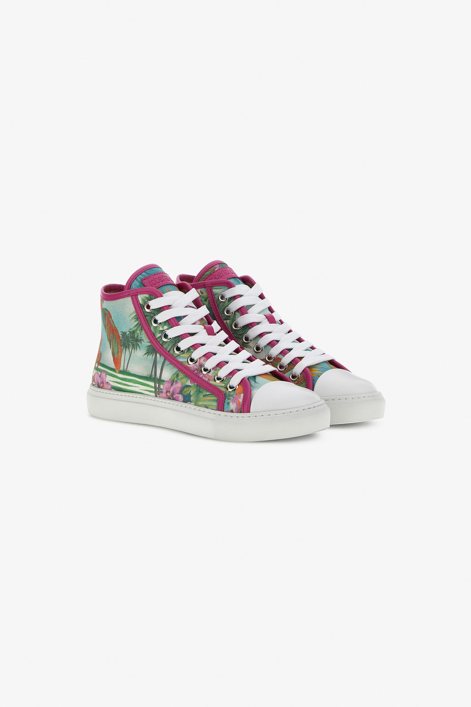 Tropical Steps: The Story Behind Roberto Cavalli’s Hawaii Print Shoes