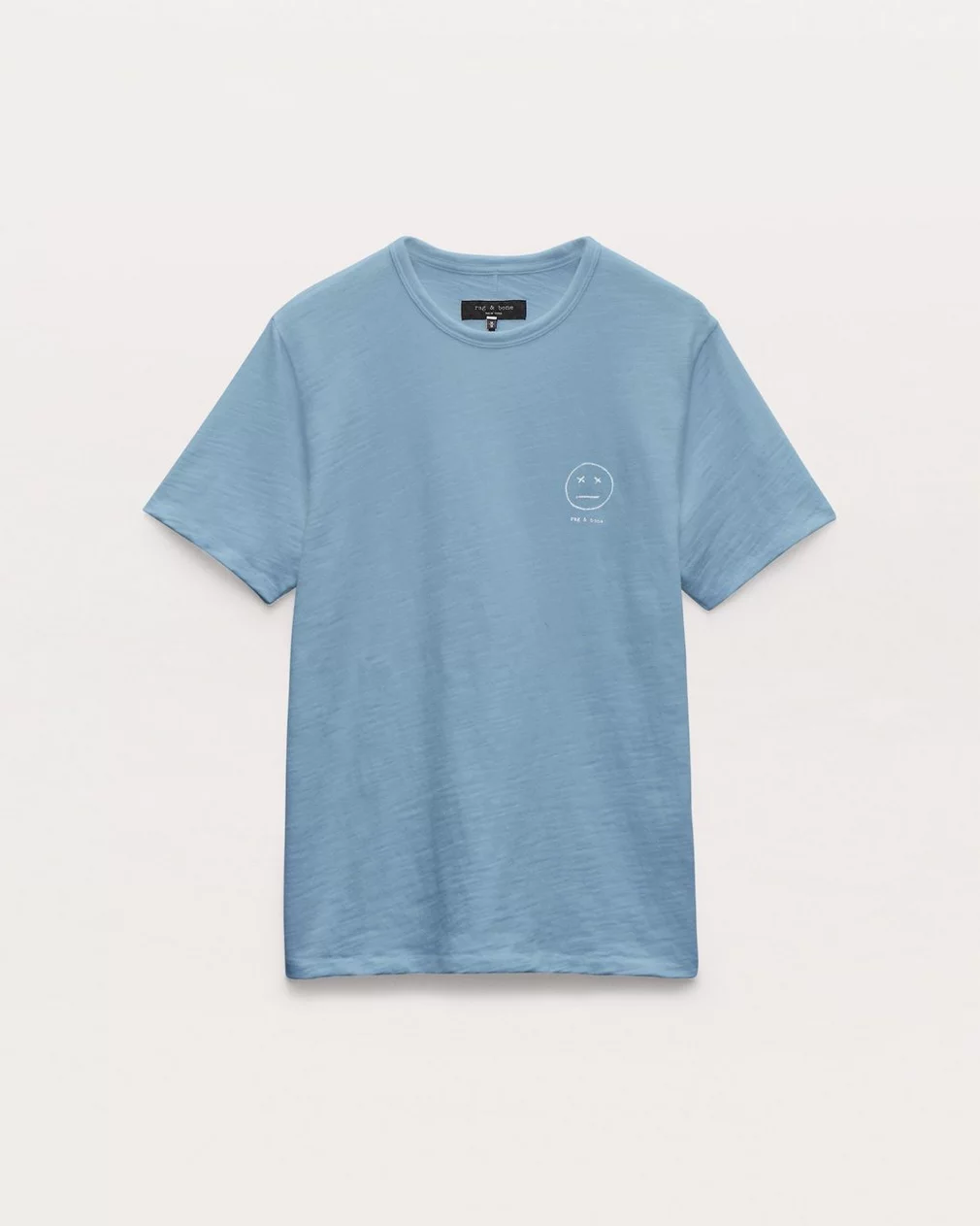 Sour Face Embroidered Tee by Rag & Bone: Classic Flame, Effortless Edge
