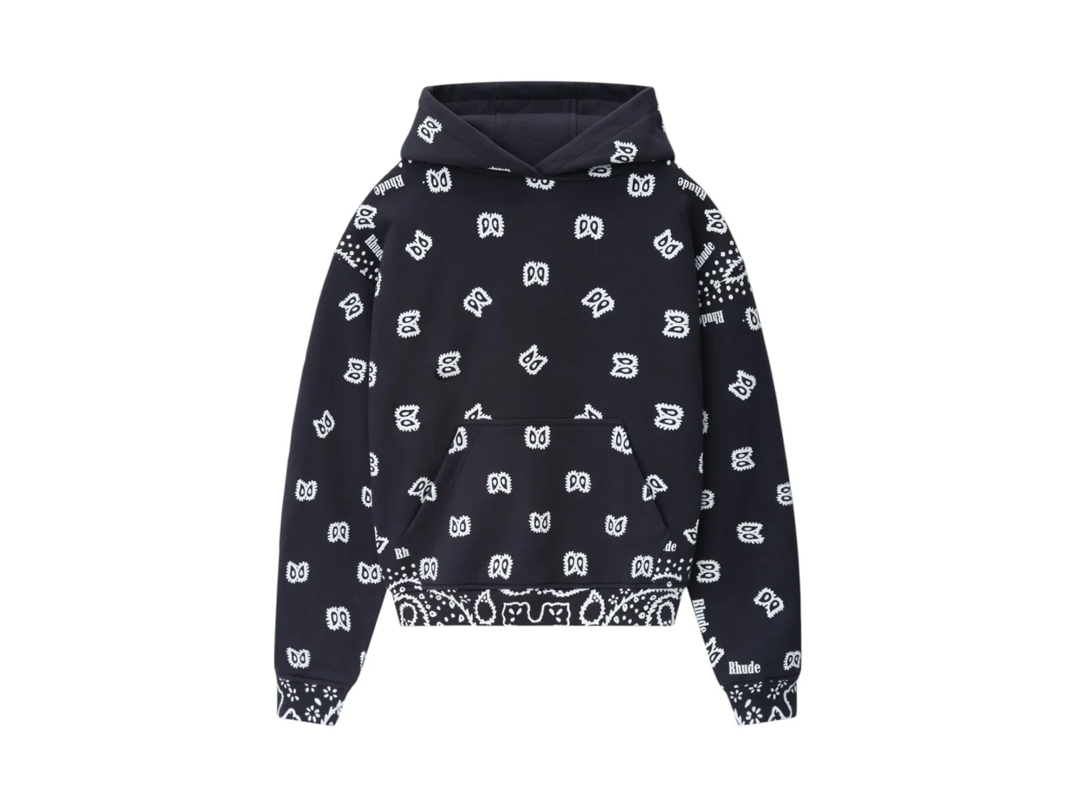 Paisley Renaissance: Rhude Bandana Hoodie’s Cultural Canvas