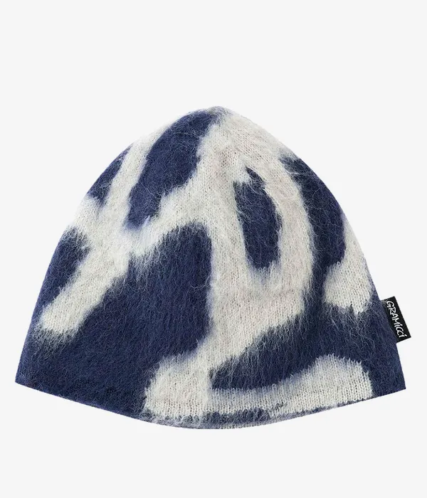 The Gramicci Mohair Burly Runningman Beanie (Midnight)