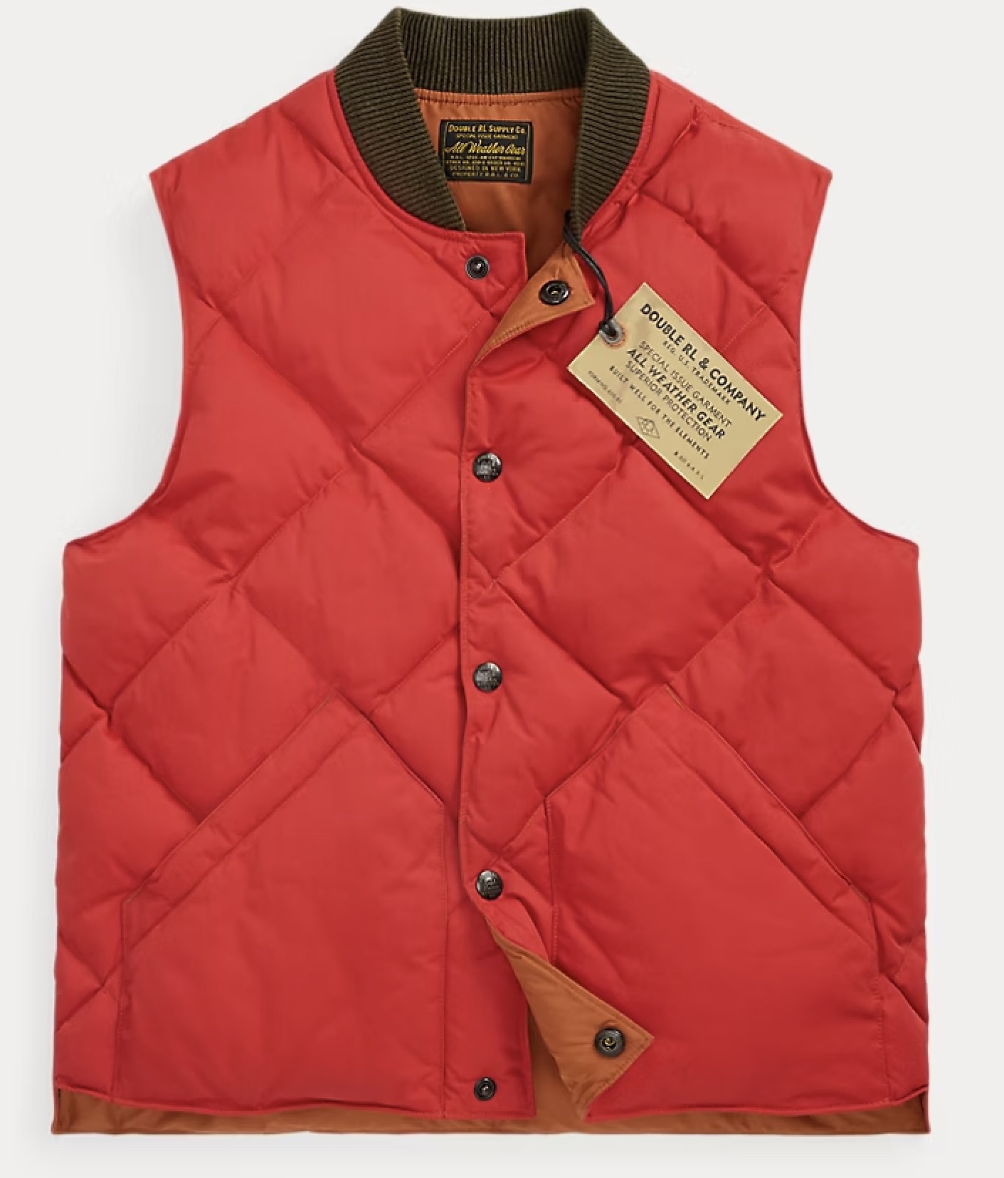 The Double RL & Company Quilted Vest: Rugged Refinement with a Vintage Spirit