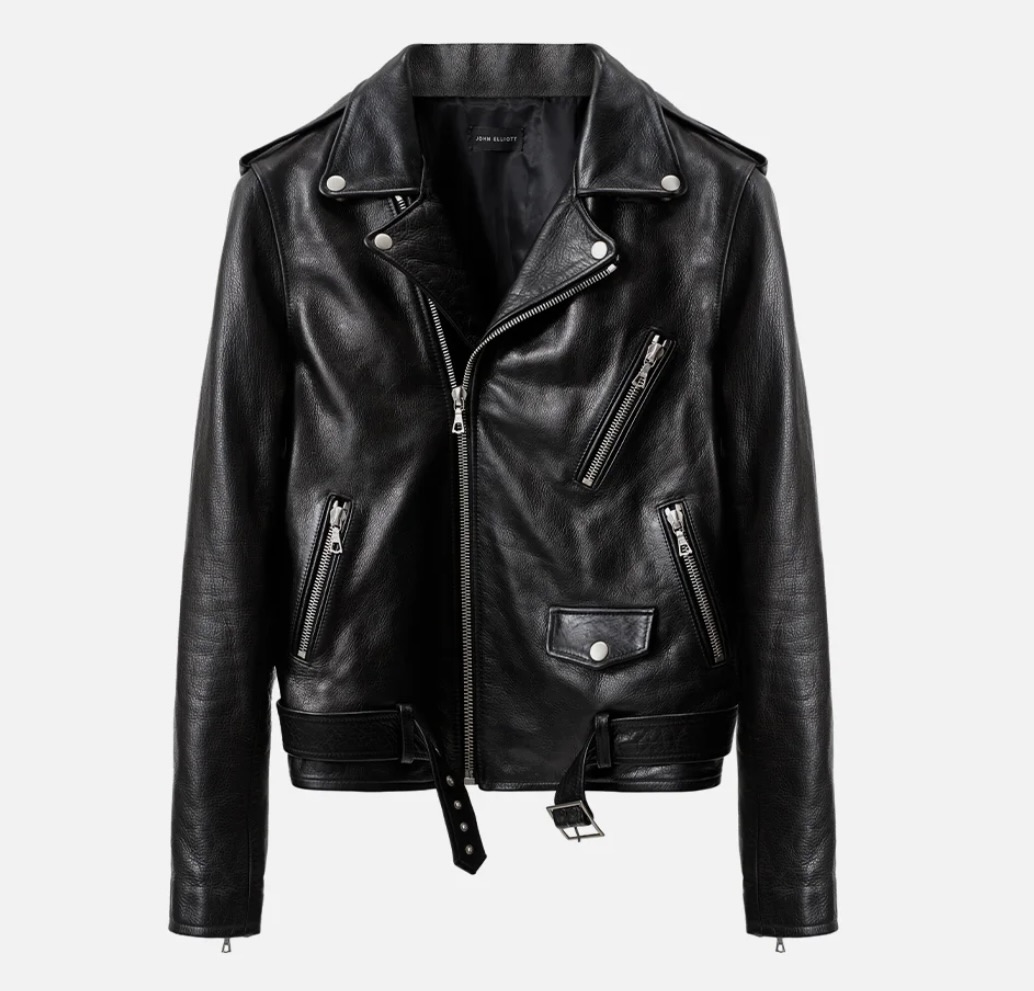 John Elliott’s Leather Moto Jacket: A Modern Classic