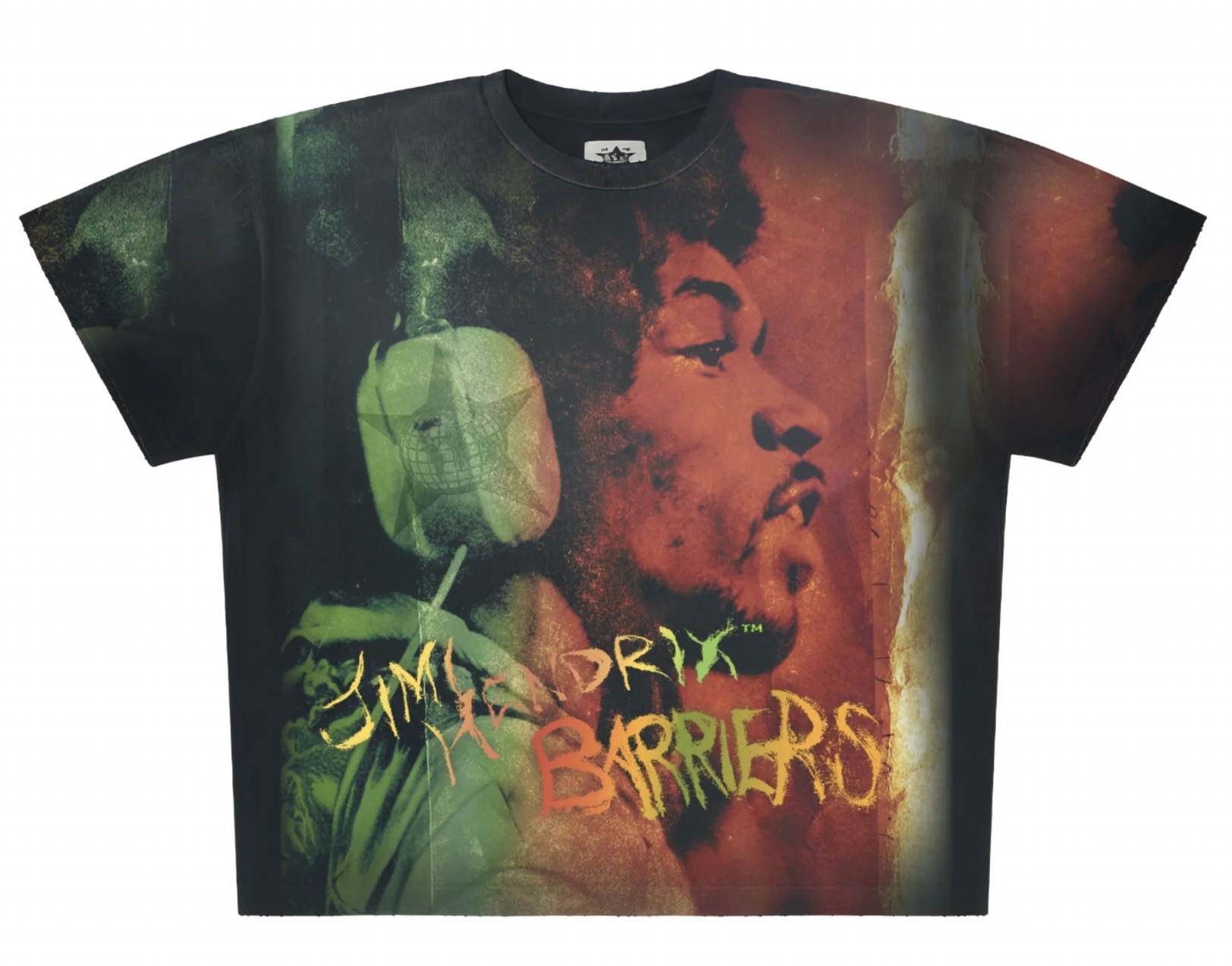 Black Gold Alchemy Tee: Jimi Hendrix in Vision and Verse
