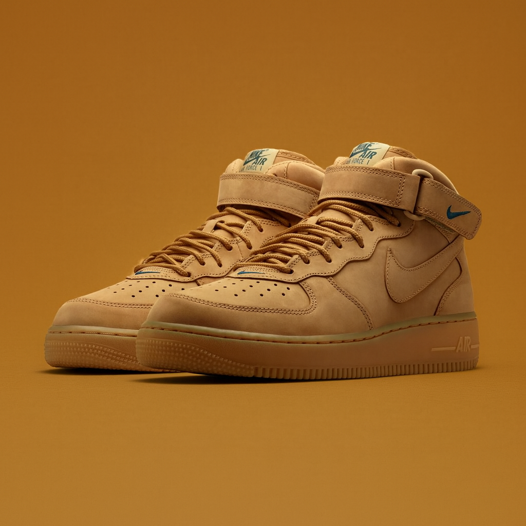 Nike Air Force 1 Mid “Flax”: The Timeless Autumn Classic